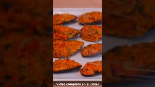 🐯🍴La Mejor Receta de Mejillones Tigre Rellenos de Bechamel 🤤🔥 Aprende a Prepararlos Paso a Paso 🌟🍲