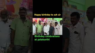 Ash sir birthday celebrations at palakurthy #ashmufareh #onpassive #ofounders