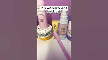 It’s probably bc of the last one😭💗 #preppy #grwm #shorts #fyp #trending #skincare ⁠@bubbleskincare