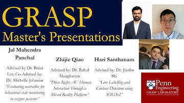 Spring 2022 Robotics Master’s Thesis Presentations