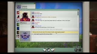 Warframe 1999: Quincy asking the Drifter if they have a home - never/fine/constant/humble