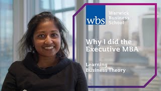 Learning business theory - Why I did the WBS Executive MBA (London) Learning business theory - Why I did the WBS Executive MBA (London)