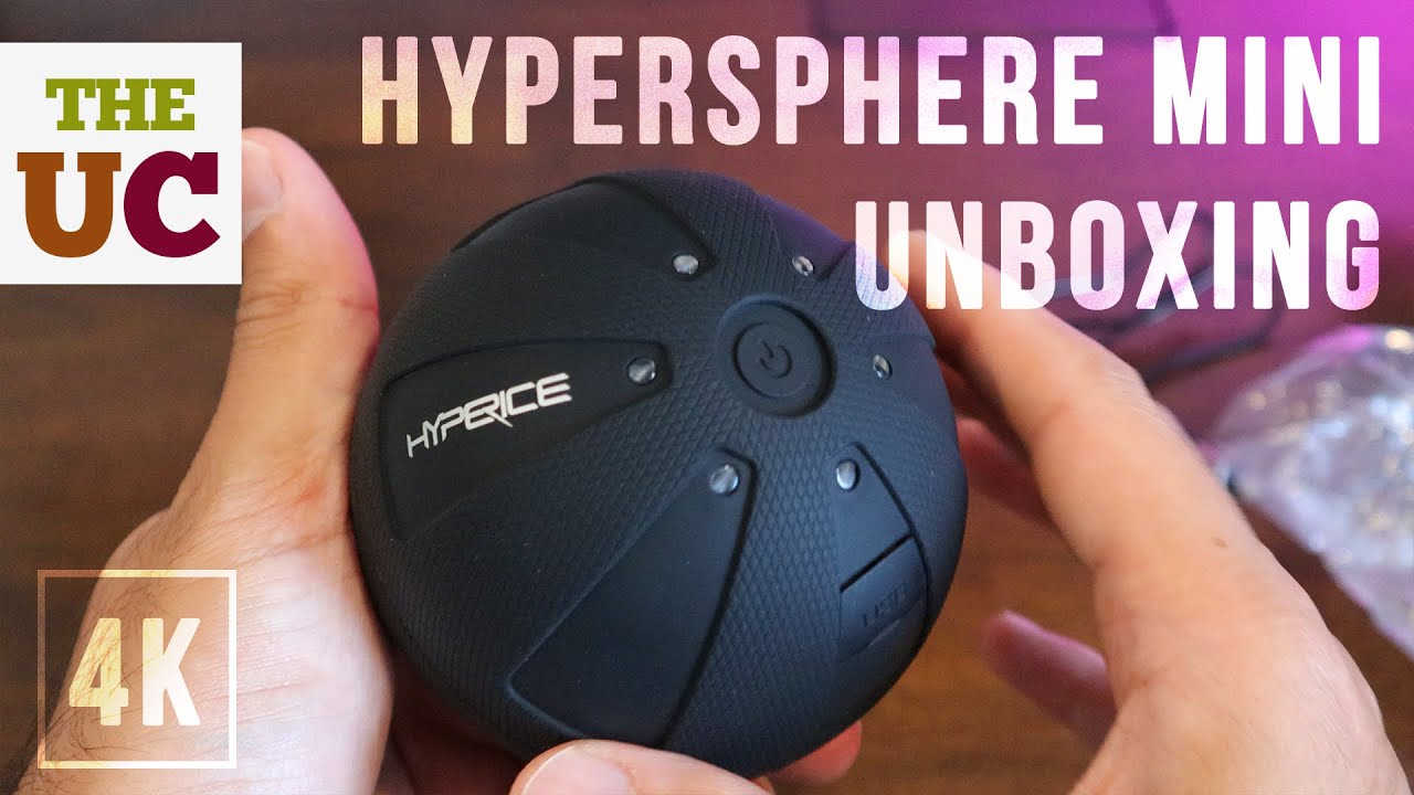 Hypersphere Mini Unboxing & First Charge Massage Ball for Recovery