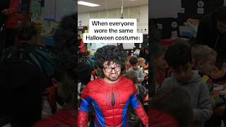 When everyone wore the same Halloween costume 😤 #shorts #comedy