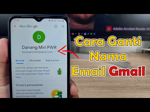 Video: Bagaimana cara mengubah nama ID Gmail saya?