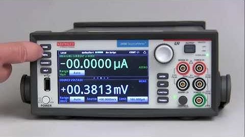 High Capacitance Operation on the Model 2450 SMU