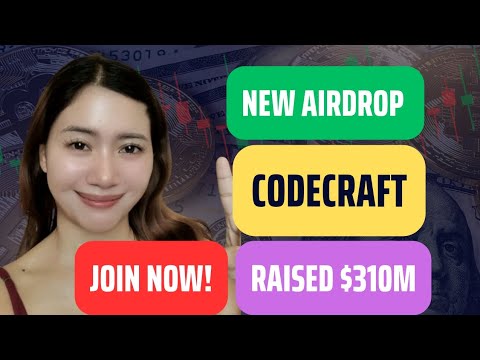 NEW AIRDROP CODECRAFT 310M RAISED STEP BY STEP TUTORIAL 