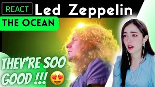 FIRST TIME REACTING to Led Zeppelin - The Ocean (Live)