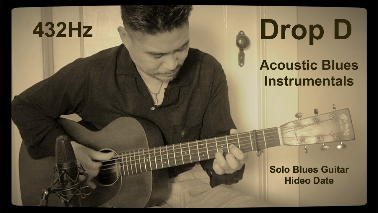 Drop D Tuning Acoustic Blues Instrumental Solo Blues Guitar A