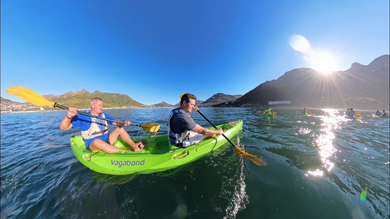 Kayaking in Houtbay