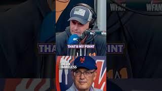 "I want my owner spinning like a drunken sailor" #baseball #wfan #mlb