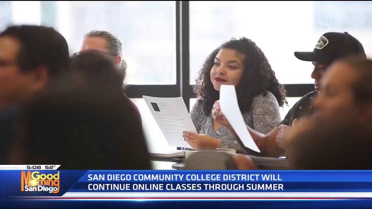 KUSISD SDCCD Will Continue Online Classes Through the Summer of 2020