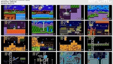 Sonic 1 Beta Remake (Genesis) - Longplay