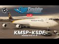 747-8F l KMSP-KSDF l Real Commercial Pilot l Minneapolis to Louisville l UPS Ops