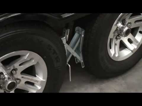 Quick Products Quick Locking Chock Pair Trailer Tandem Axles