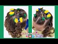 Penteado Infantil Fácil com Liguinhas | Easy Hairstyle with Rubber Bands for Little Girls 🥰💕
