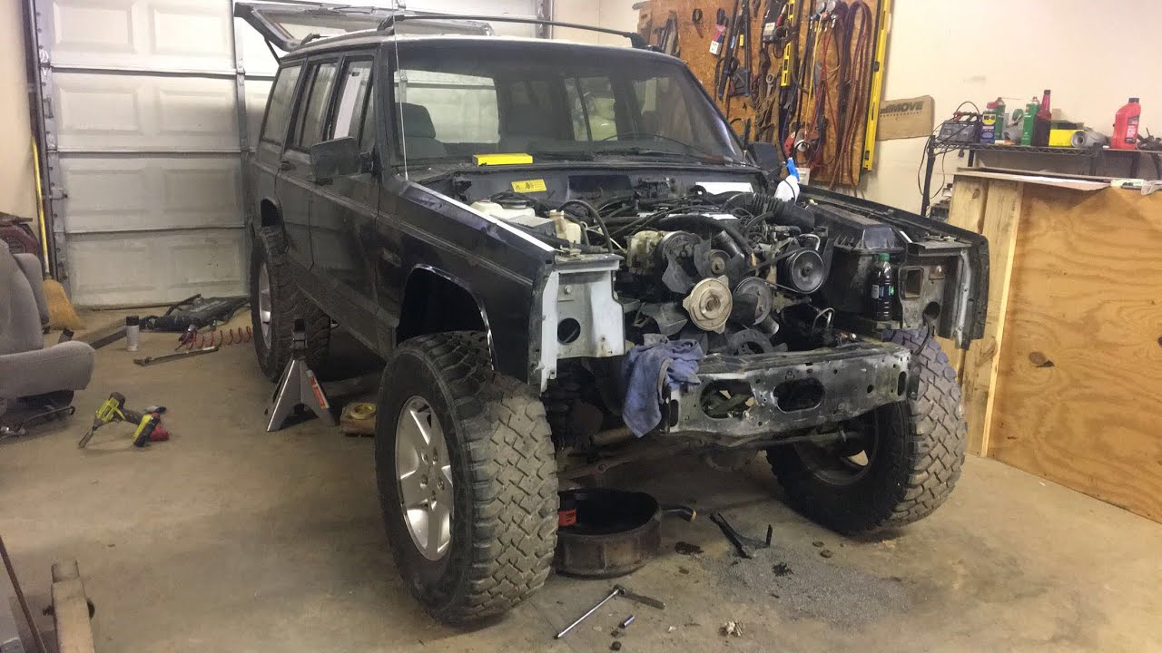 JEEP XJ FENDER TRIMMING FRONT AND REAR YouTube