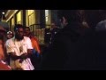 Bill Collector Freestyling Outside Of Club