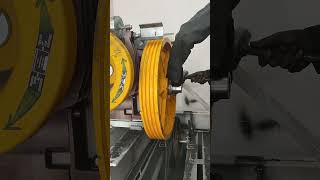 Elevator Motor Pulley Change