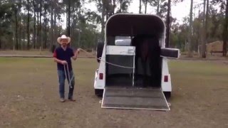 Horse Float loading