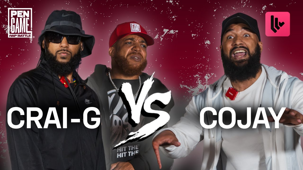 CRAI-G vs COJAY | PenGame Rap Battle 2025 - YouTube