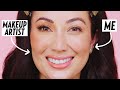 My Makeup Artist VS My Makeup: Tips to Lift & Sculpt Your Face | Beauty with @Susan Yara