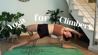 YOGA FOR CLIMBERS: Ep 1 (intermediate)