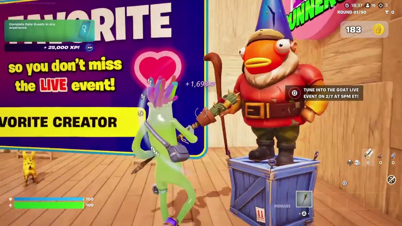 Fortnite Minigames boxfights live event