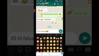 fake chat  (a manu vai ter um iPhone?)soft kwai ♡ screenshot 5