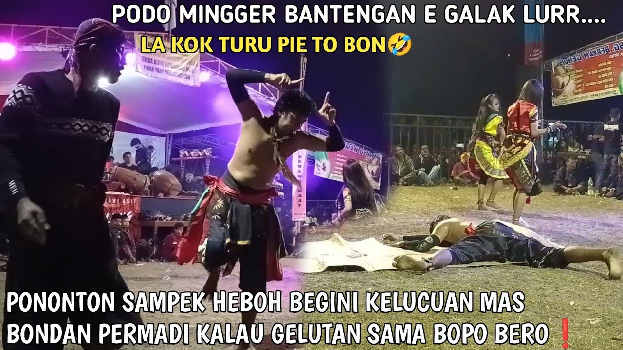 Bantenge Galak❗Bopo Bero Sampai Kesruduk Mas Bondan Macak Banteng Suro Jaranan Turonggo Wulung