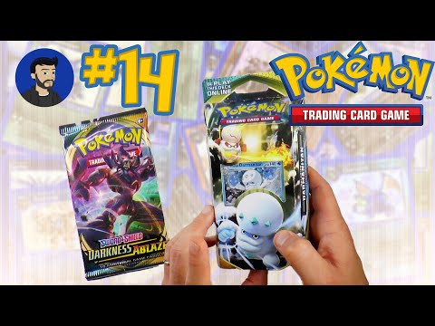 Darkness Ablaze Pokemon pakjes openen.