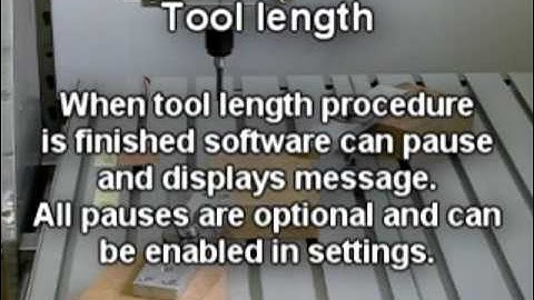 CNC USB Controller - tool change