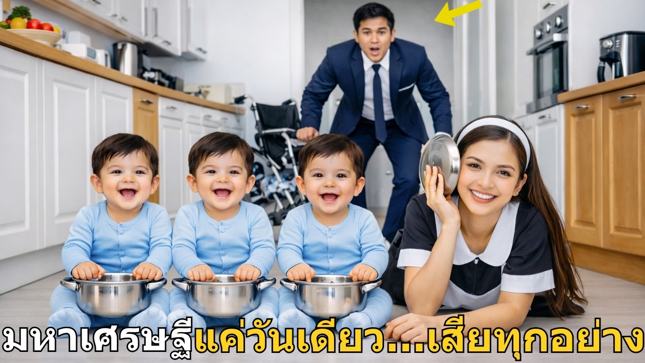 มหาเศรษฐีควบคุมลูกทุกวินาที…แต่แค่1วันหลังพี่เลี้ยงใหม่มา โลกเขากลับพังทลาย