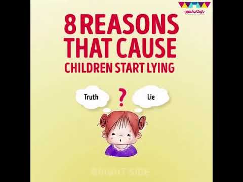 تصویری: چرا بچه ها دروغ می گویند