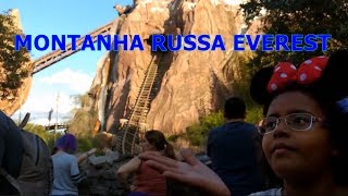 Aventura Na Montanha Russa Everest No Parque Animal Kingdom   Disney