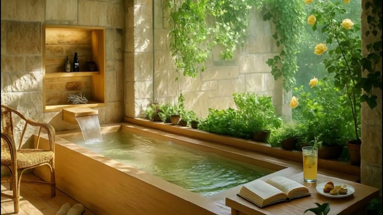 Lofi Music - Relaxing in a Cozy Bathroom Corner with Soft Music