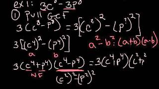 special factoring formulas