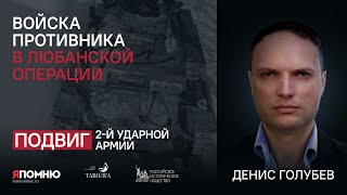 Денис Голубев. Войска противника в Любанской операции