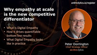Why empathy at scale is the new competitive differentiator