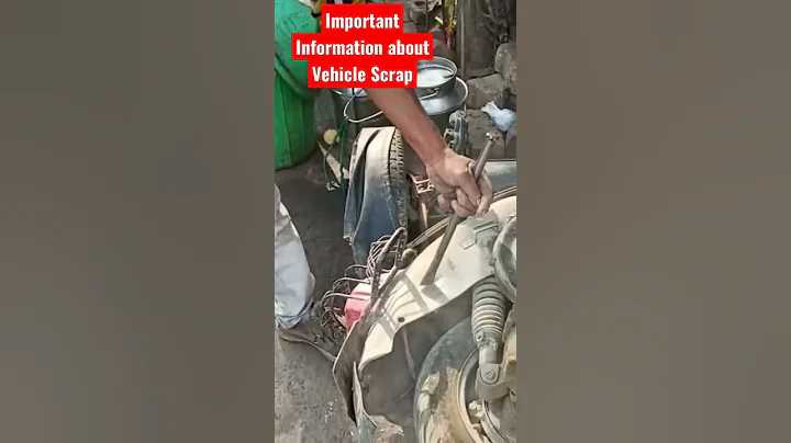 Important Information about Vehicle Scrap #short #car #youtubeshort #carcare #safety #scrap