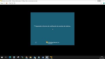 🟢 Virtualización de un WINDOWS 2008 SERVER via ISO en VMWARE WORKSTATION PLAYER 💿