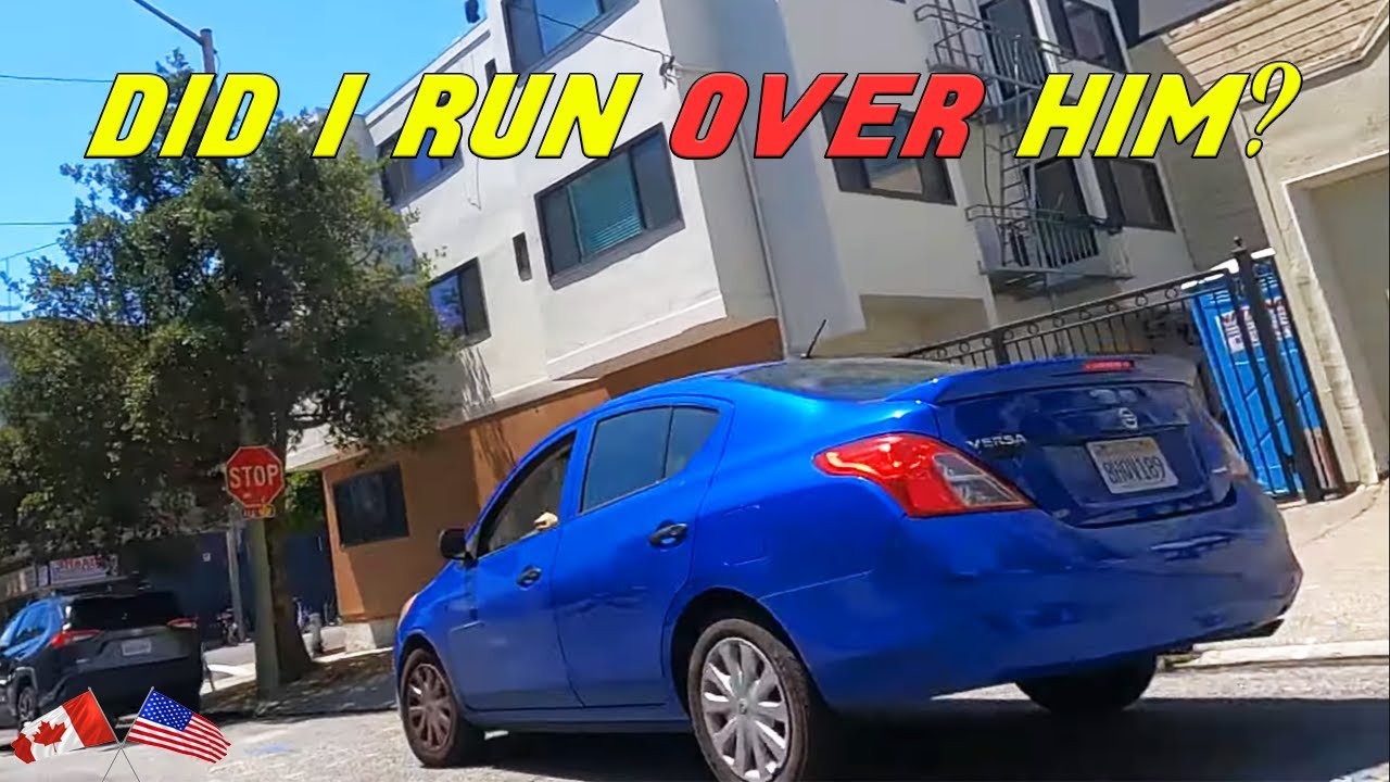 HIT AND RUN DRIVER GETS CHASED BY A CYCLIST - YouTube