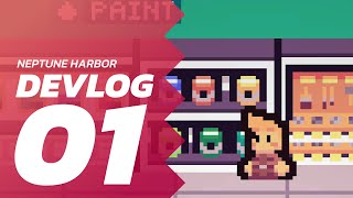 First Week of Development | NEPTUNE HARBOR Devlog #1