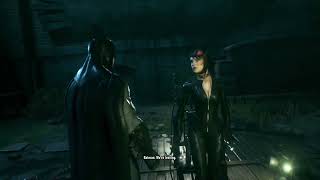 Batman Arkham Knight Xbox Series X Batfleck first encounters Catwoman