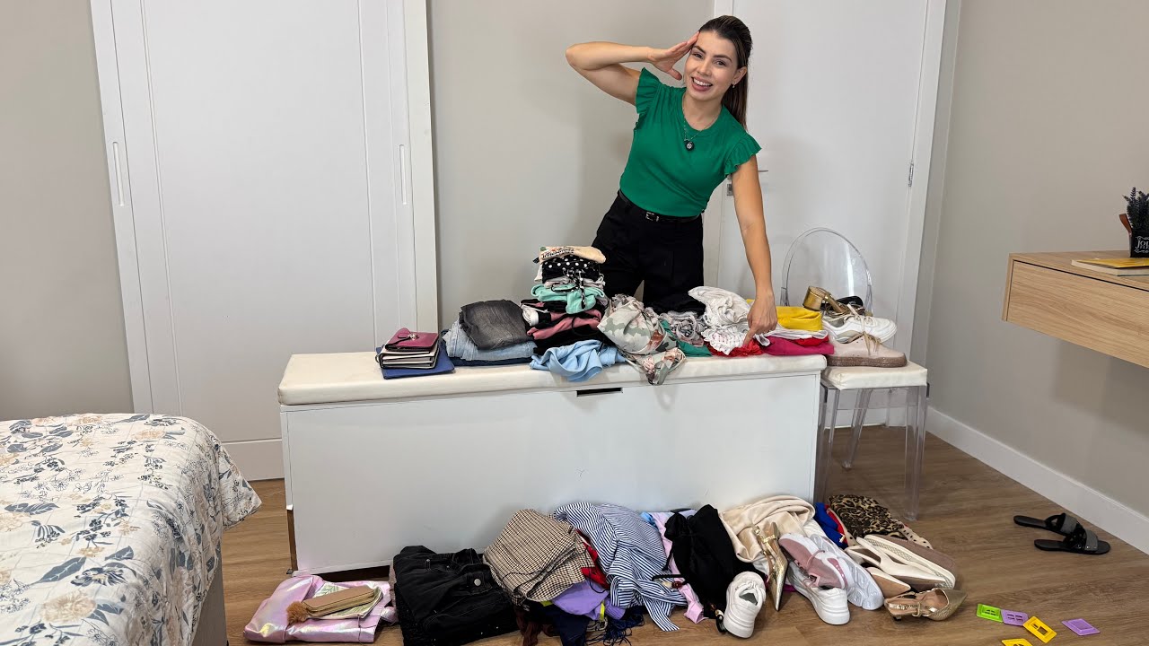 ENTROU UM ITEM SAI OUTRO - DESAFIO MINIMALISMO  |  