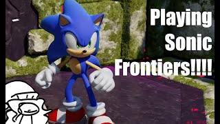 trying to 100% sonic frontiers