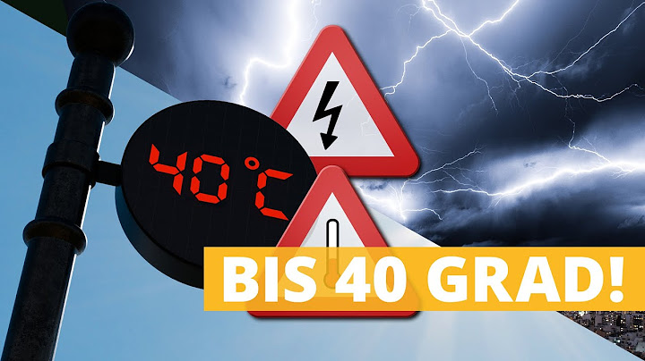Weather tomorrow: Up to 40 degrees! Severe storms are threatening here