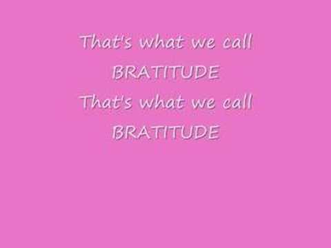 Bratz-bratitude lyrics..