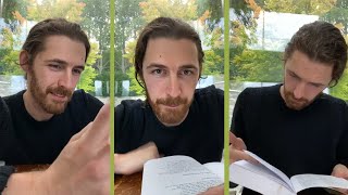 Friday readings with Andrew Hozier-Byrne Ep.1 July 03, 2020 (с русскими субтитрами)