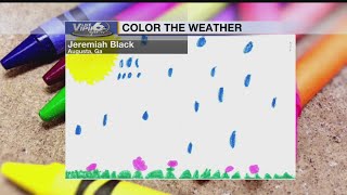 Color the Weather Wednesday, August 8, 2018